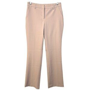 Express Columnist Barely Boot Mid Rise trouser pants in Truffle Pink Womens 6 S